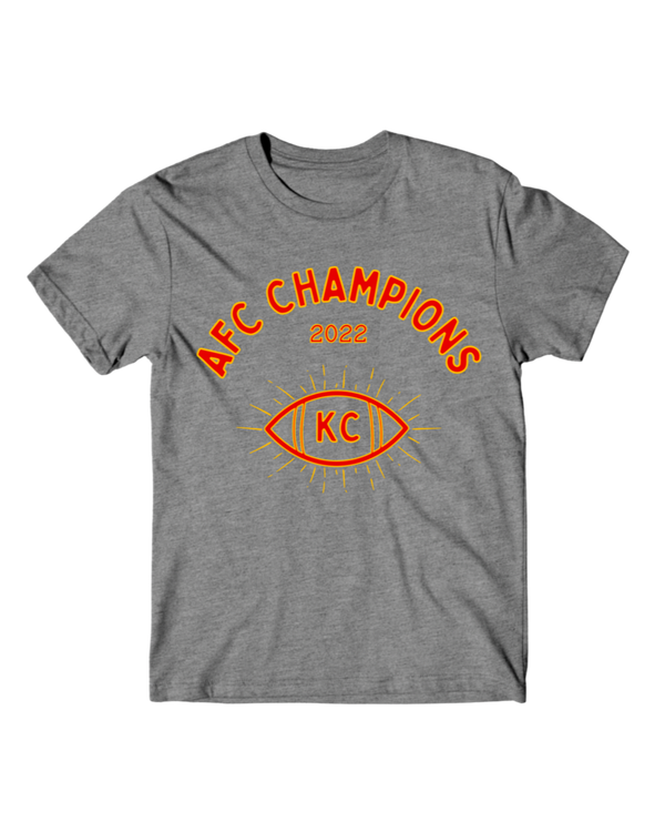 AFC 2022 KC CHAMPIONS T-SHIRT – Bellboy Apparel