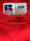 WESTSIDE STOREY VINTAGE | VINTAGE 90S RUSSELL STITCHED KC CHIEFS SWEATSHIRT - RED