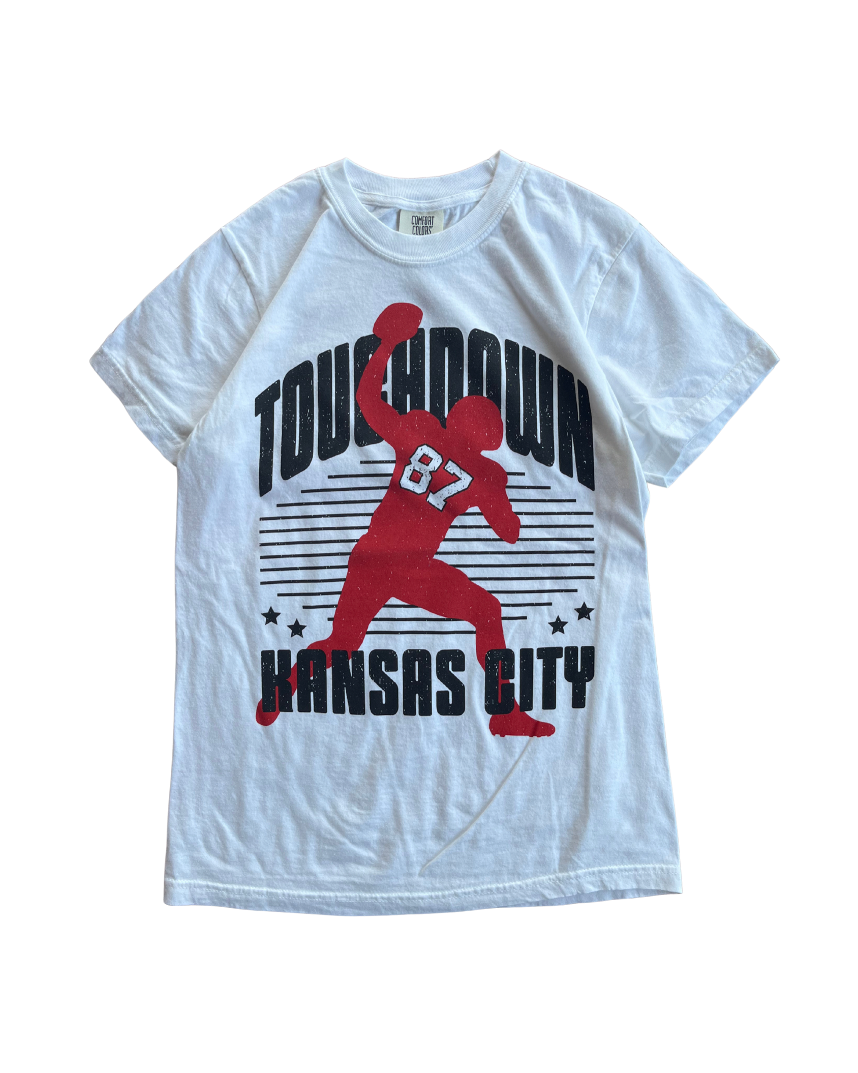 1KC | TOUCHDOWN TEE - WHITE 1KC