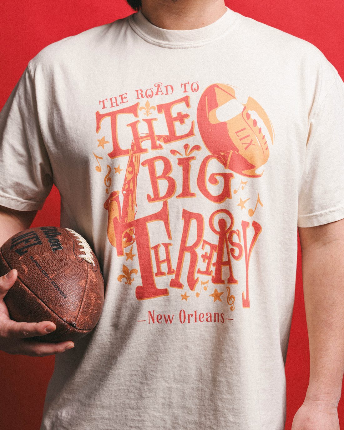 SANDLOT l THE BIG THREASY T-SHIRT - IVORY - Westside Storey
