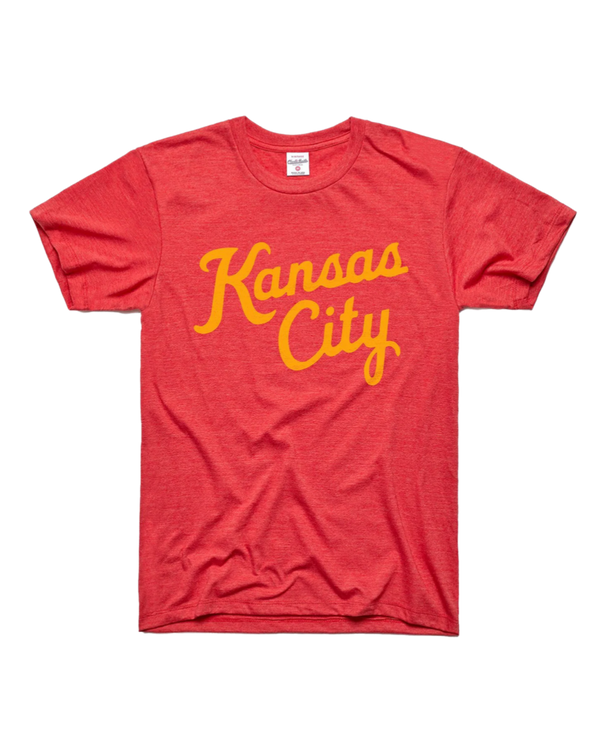 CHARLIE HUSTLE  KANSAS CITY KICKS RED TIE DYE T-SHIRT - Westside