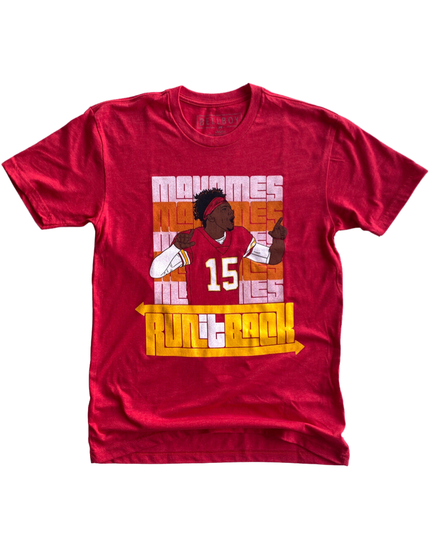 BELLBOY | MAHOMES RUN IT BACK T-SHIRT - Westside Storey