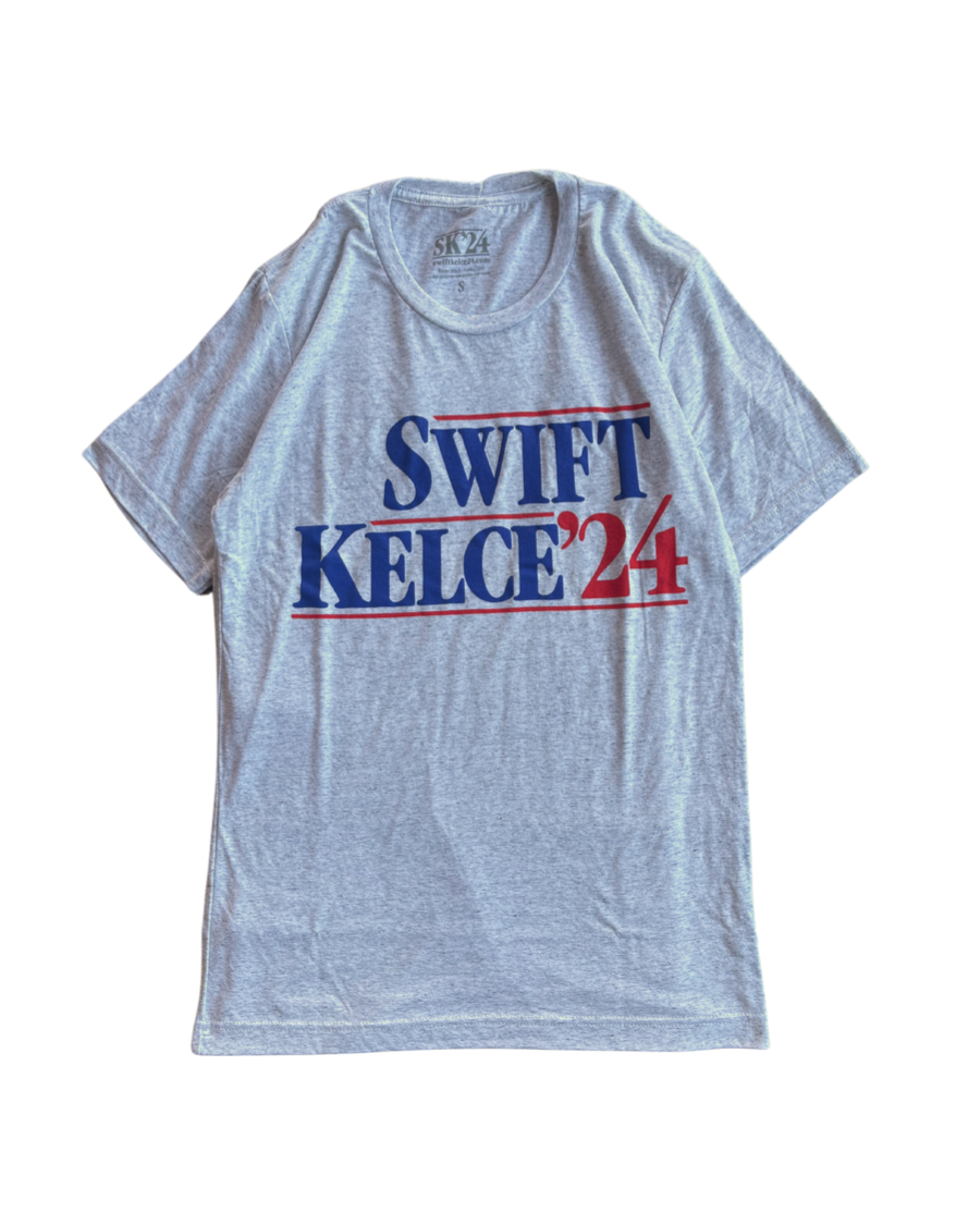 SK24 | SWIFT KELCE 24 T-SHIRT - HEATHER GREY - Westside Storey
