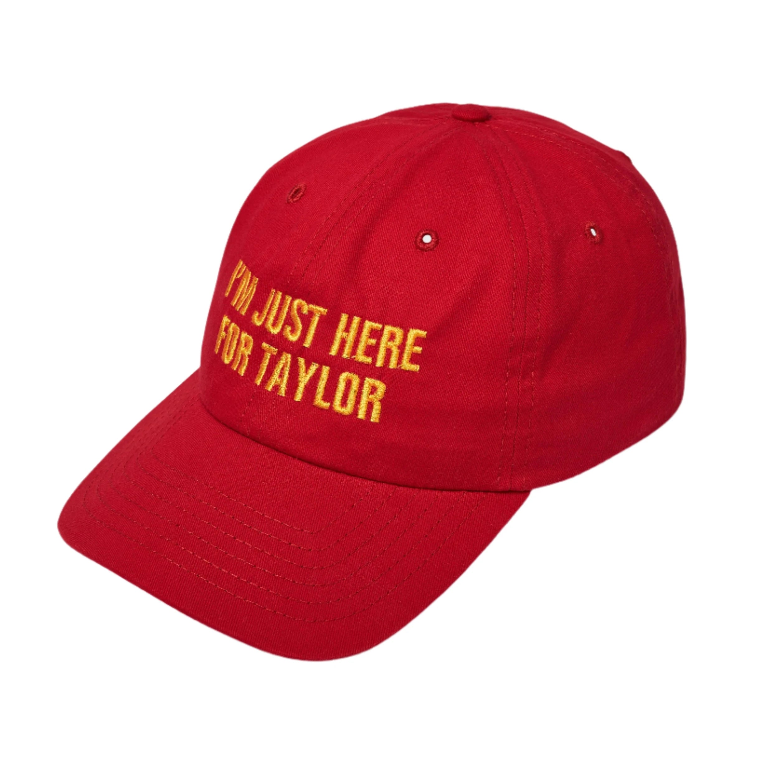 SANDLOT | HERE FOR TAYLOR DAD HAT - RED - Westside Storey