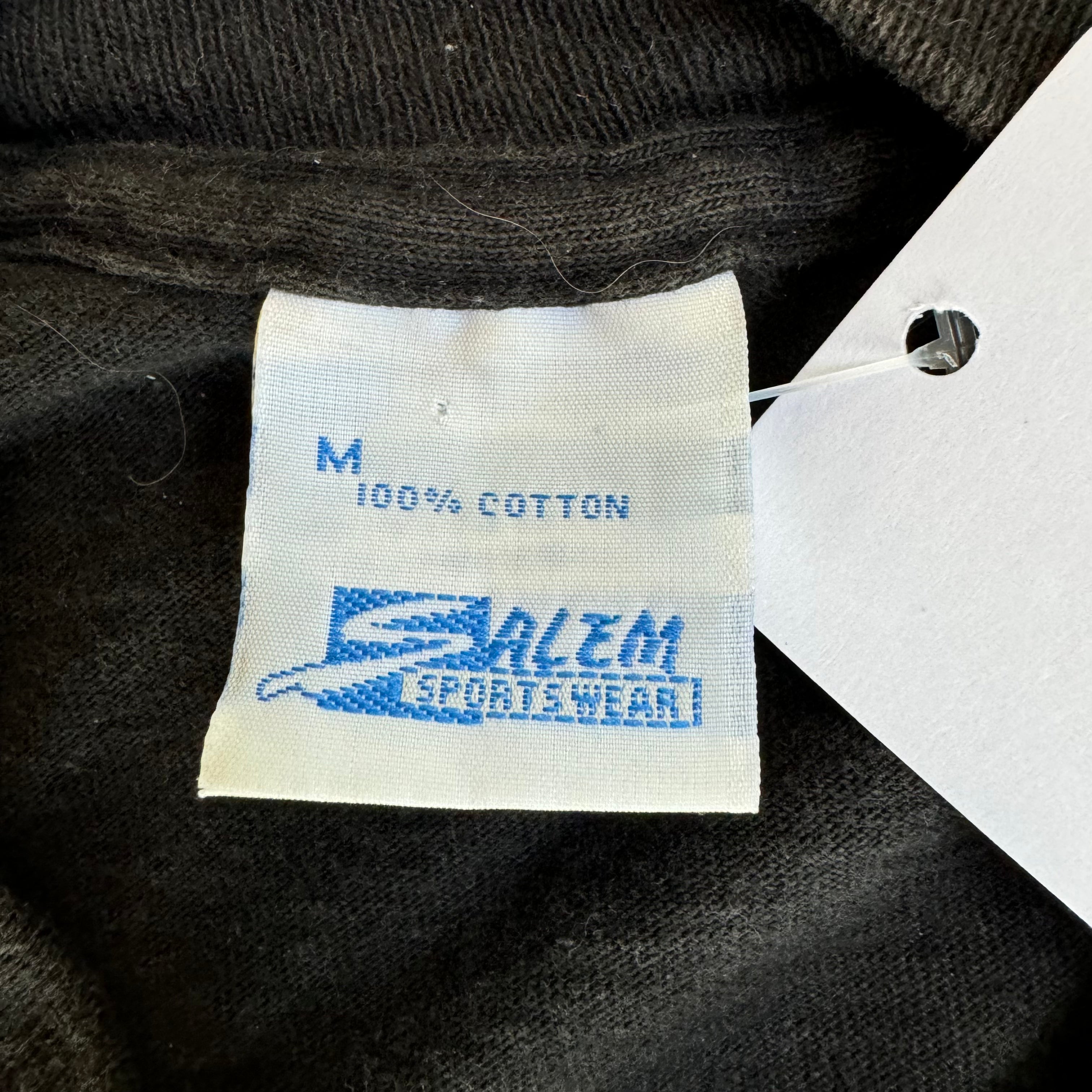 WESTSIDE STOREY VINTAGE | VINTAGE 80'S KC ROYALS SALEM BO JACKSON T-SHIRT - BLACK - Westside Storey