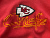 WESTSIDE STOREY VINTAGE | VINTAGE 90S THE GAME ARROWHEAD PATCH KC CHIEFS SWEATSHIRT FADED- RED/YELLOW