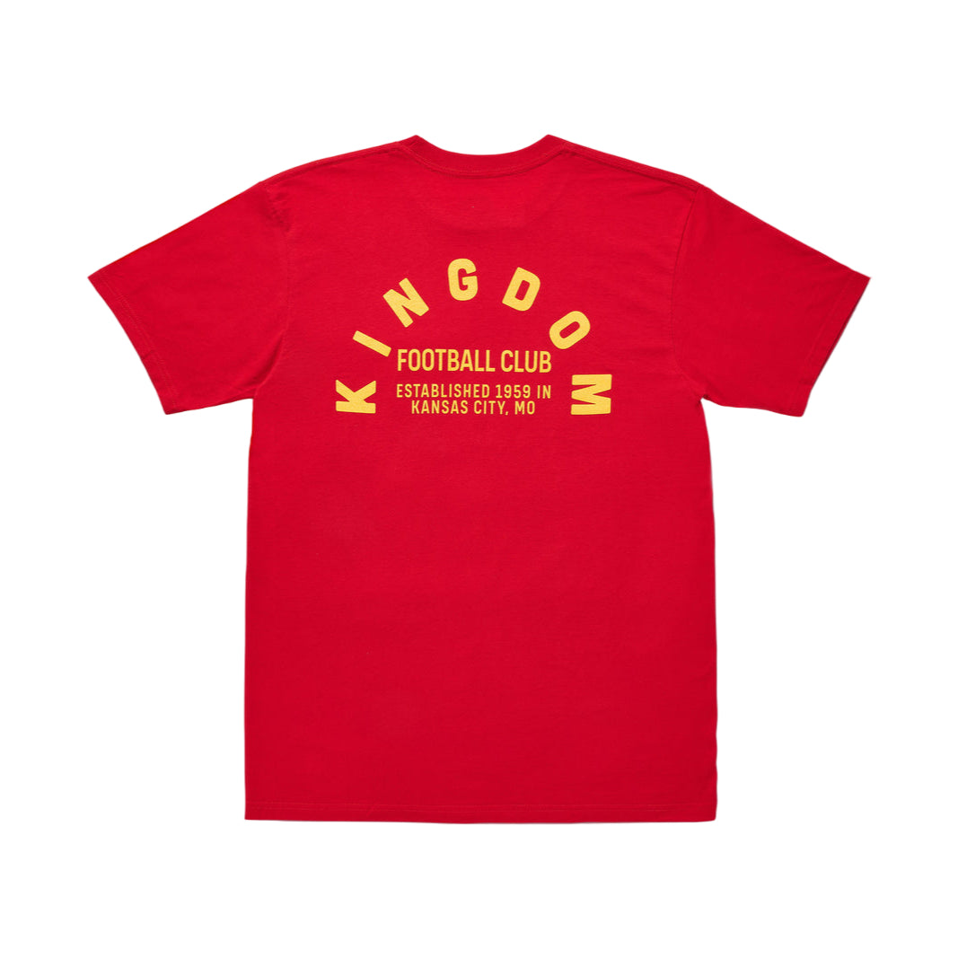 SANDLOT | KINGDOM FOOTBALL CLUB T-SHIRT | RED Sandlot