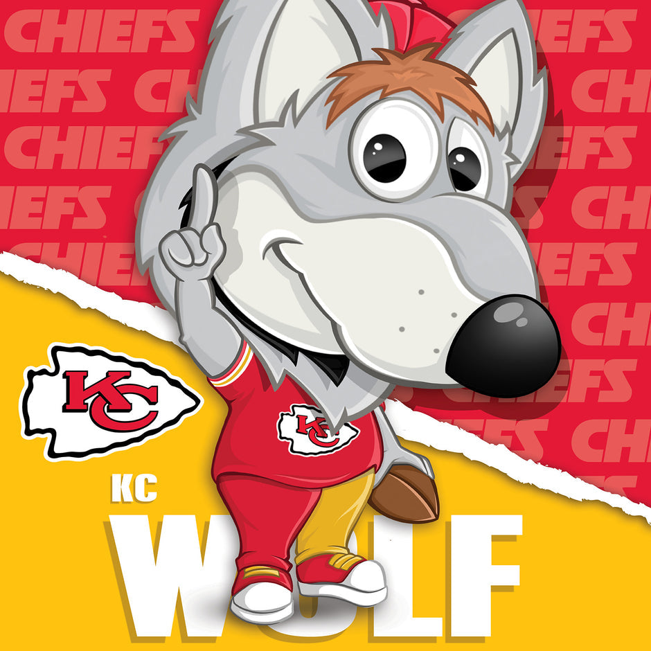 MASTERPIECES | KC CHIEFS WOLF MASCOT - PUZZLE - Westside Storey