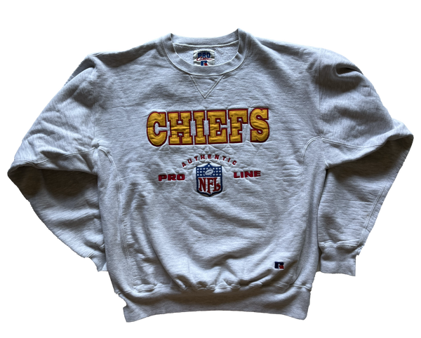 WESTSIDE STOREY VINTAGE  VINTAGE 90S NFL FITNESS EMBROIDERED CHIEFS S -  Westside Storey