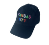 BELLBOY | KANSAS CITY EMBROIDERED DAD HAT - BLACK