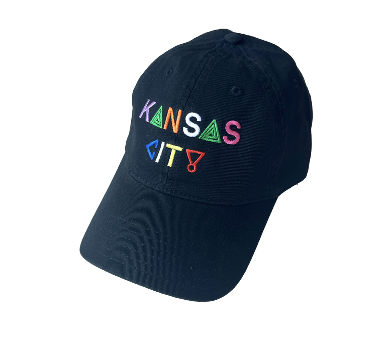 BELLBOY | KANSAS CITY EMBROIDERED DAD HAT - BLACK