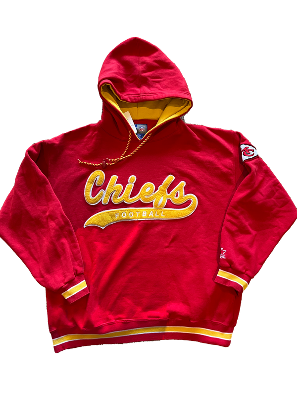 WESTSIDE STOREY VINTAGE VINTAGE 90S STARTER CHIEFS SCRIPT HOODIE Westside Storey