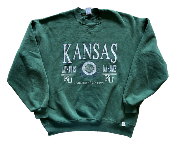 Retro Brand Vintage Unisex Green West High Sweatshirt