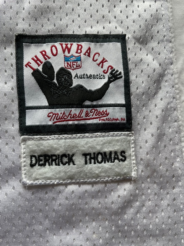 Vintage Derrick Thomas #58 Kansas City Chiefs Throwback Stitched Jersey