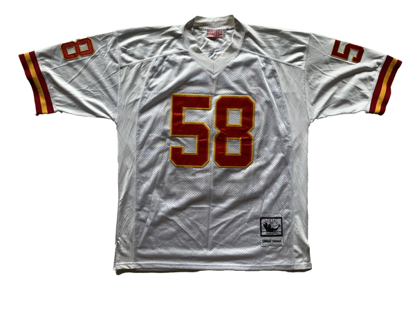 DERRICK THOMAS  Kansas City Chiefs 1994 Wilson Throwback NFL Football  Jersey