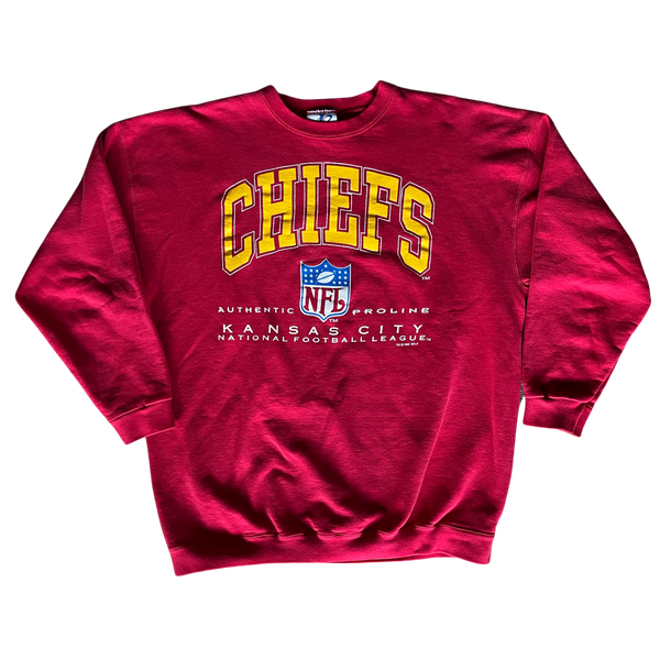 WESTSIDE STOREY VINTAGE  VINTAGE 90S CHIEFS PROLINE DETAILED