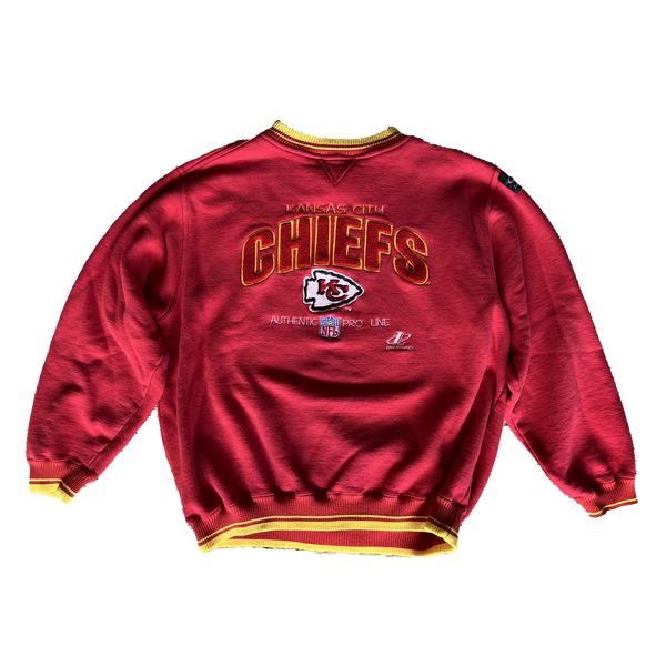 WESTSIDE STOREY VINTAGE | VINTAGE 90S CHIEFS PROLINE DETAILED SWEATSHIRT