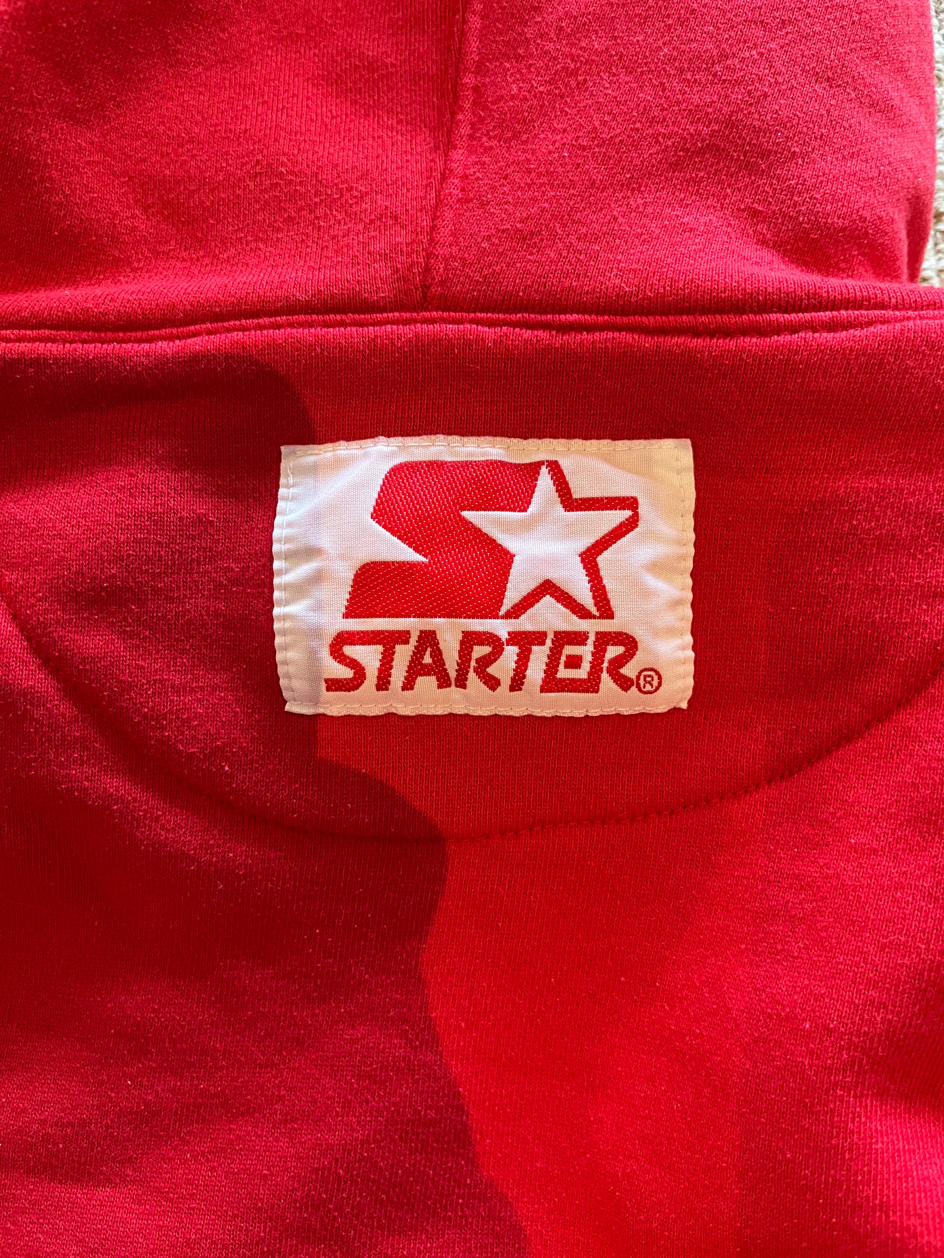 WESTSIDE STOREY VINTAGE | VINTAGE 90S STARTER CHIEFS SCRIPT HOODIE - Westside Storey