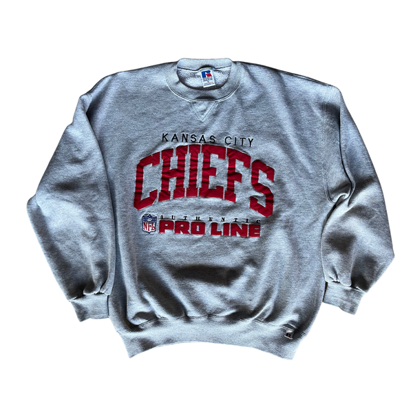 VINTAGE 90S CHIEFS STITCHED RUSSELL ATHLETIC - Westside