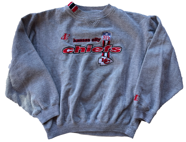 WESTSIDE STOREY VINTAGE  VINTAGE CHIEFS 90S TARTER RIBBED SWEATSHIRT -  Westside Storey