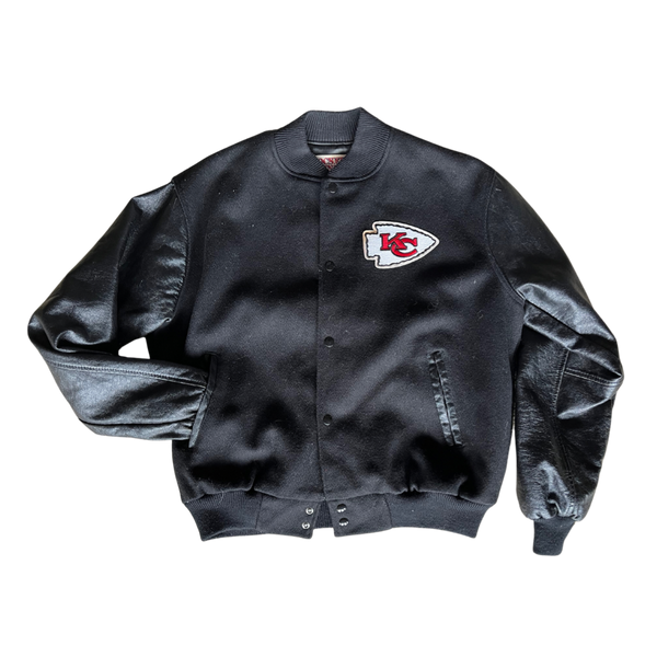 Kansas City Chiefs White Varsity Jacket