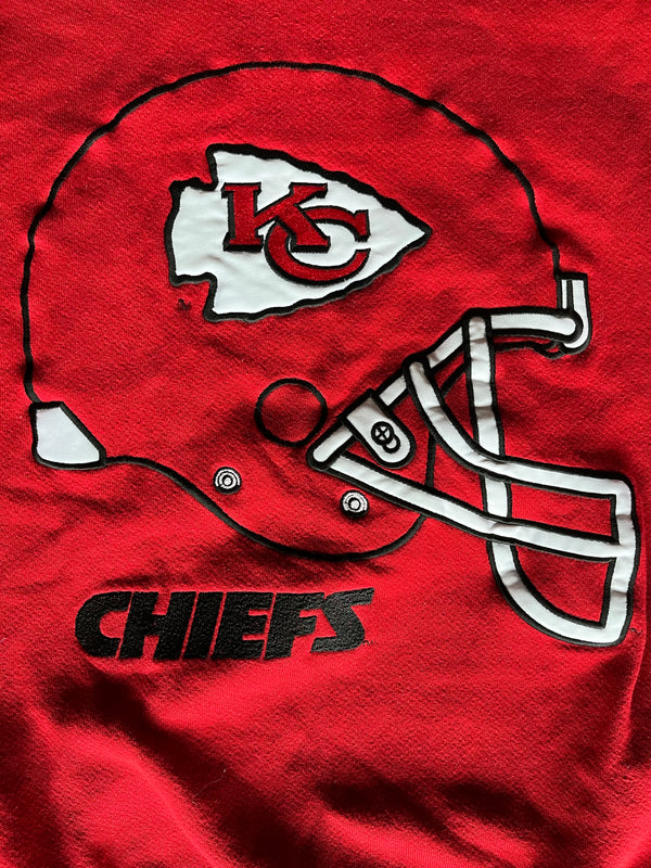 WESTSIDE STOREY VINTAGE  VINTAGE 90S LEGENDS STITCHED SPELLOUT CHIEFS -  Westside Storey