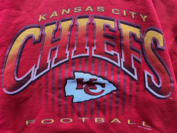 Vintage 1995 NFLP Kansas City Chiefs Shirt Big Logo National - Inspire  Uplift