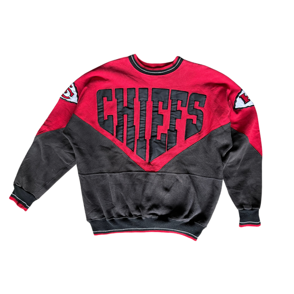 WESTSIDE STOREY VINTAGE  VINTAGE CHIEFS 90S LARGE SPELLOUT SWEATSHIRT -  Westside Storey