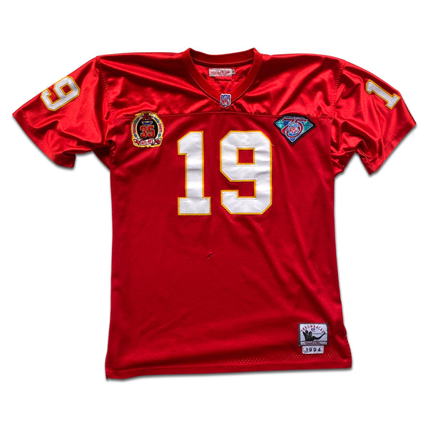 WESTSIDE STOREY VINTAGE  MITCHELL & NESS KC CHIEFS JOE MONTANA 75TH A -  Westside Storey