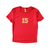 CARLY RAE STUDIO | 15 BABY TEE (RED) Carly Rae Studio