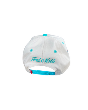 MADE MOBB | CURRENT CITY SNAPBACK - TEAL/CREAM - Westside Storey