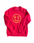 BELLBOY | KC SMILEY SWEATSHIRT - RED - Westside Storey