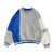 WESTSIDE STOREY VINTAGE | VINTAGE 90S KU JAYHAWKS HEAVY COLOR BLOCK GREY/BLUE/WHITE SWEATSHIRT - Westside Storey