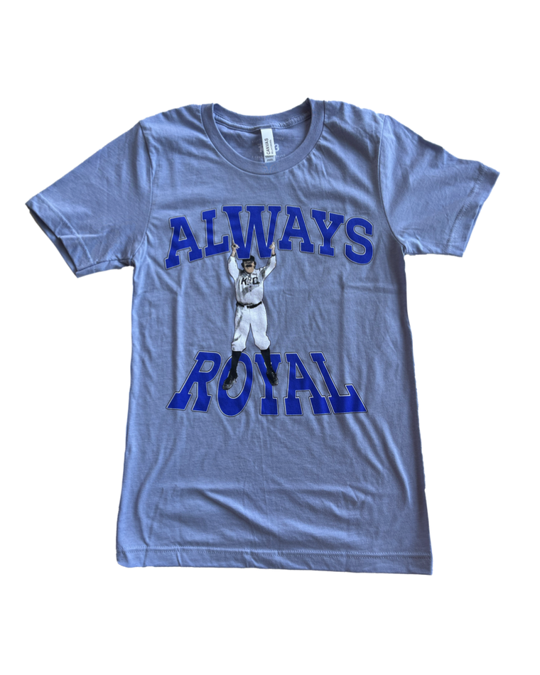Men's Royal Kansas City Royals Ready to Play Always Royal Shirt