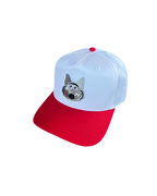 HART & LUX | KC WOLF HAT - WHITE/RED Hart & Lux