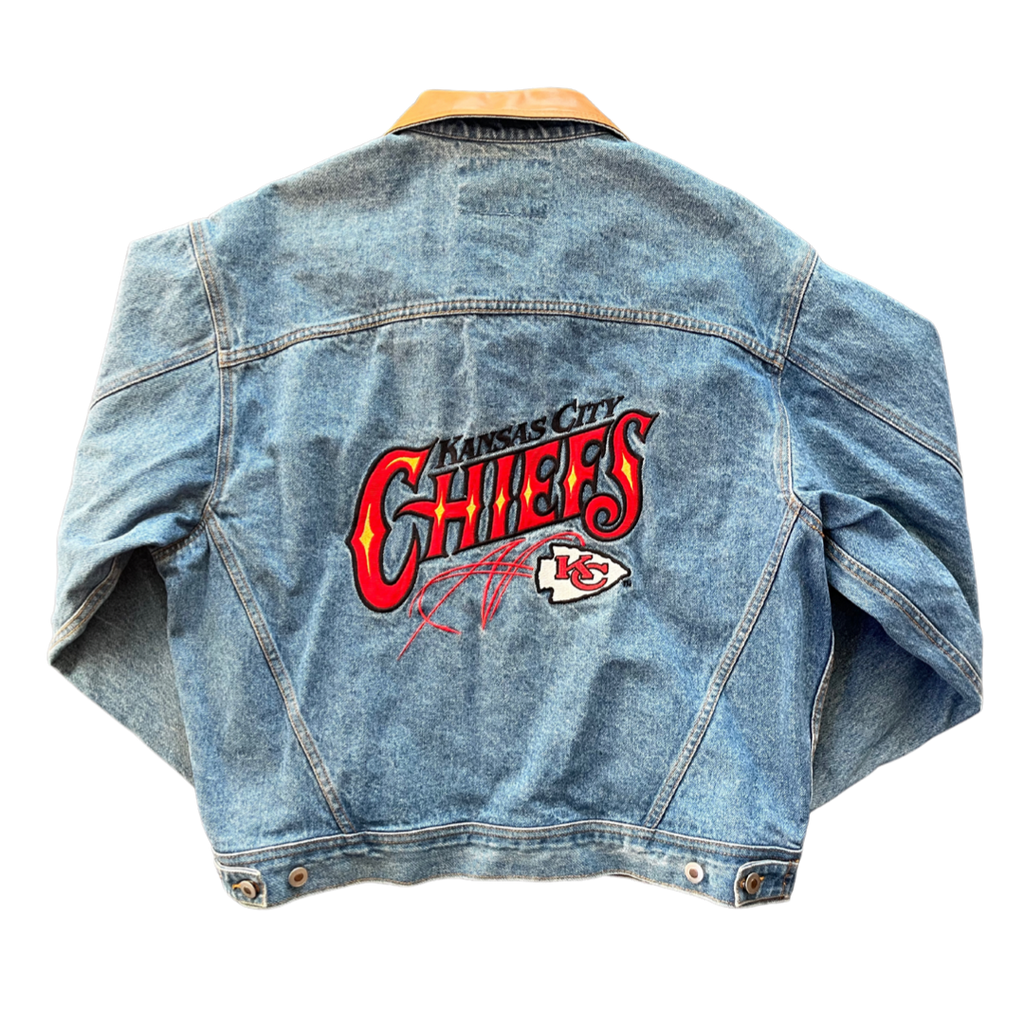 90s PROLITE\"KANSAS CITY KC CHIEFS\"丈短Gジャン 90s PROLITE