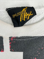 WESTSIDE STOREY VINTAGE | VINTAGE 90S AOP MAGIC KC CHIEFS SWEATSHIRT- WHITE - Westside Storey