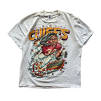 WESTSIDE STOREY VINTAGE | VINTAGE 1996 MARCUS ALLEN CARICATURE CHIEFS T-SHIRT - Westside Storey