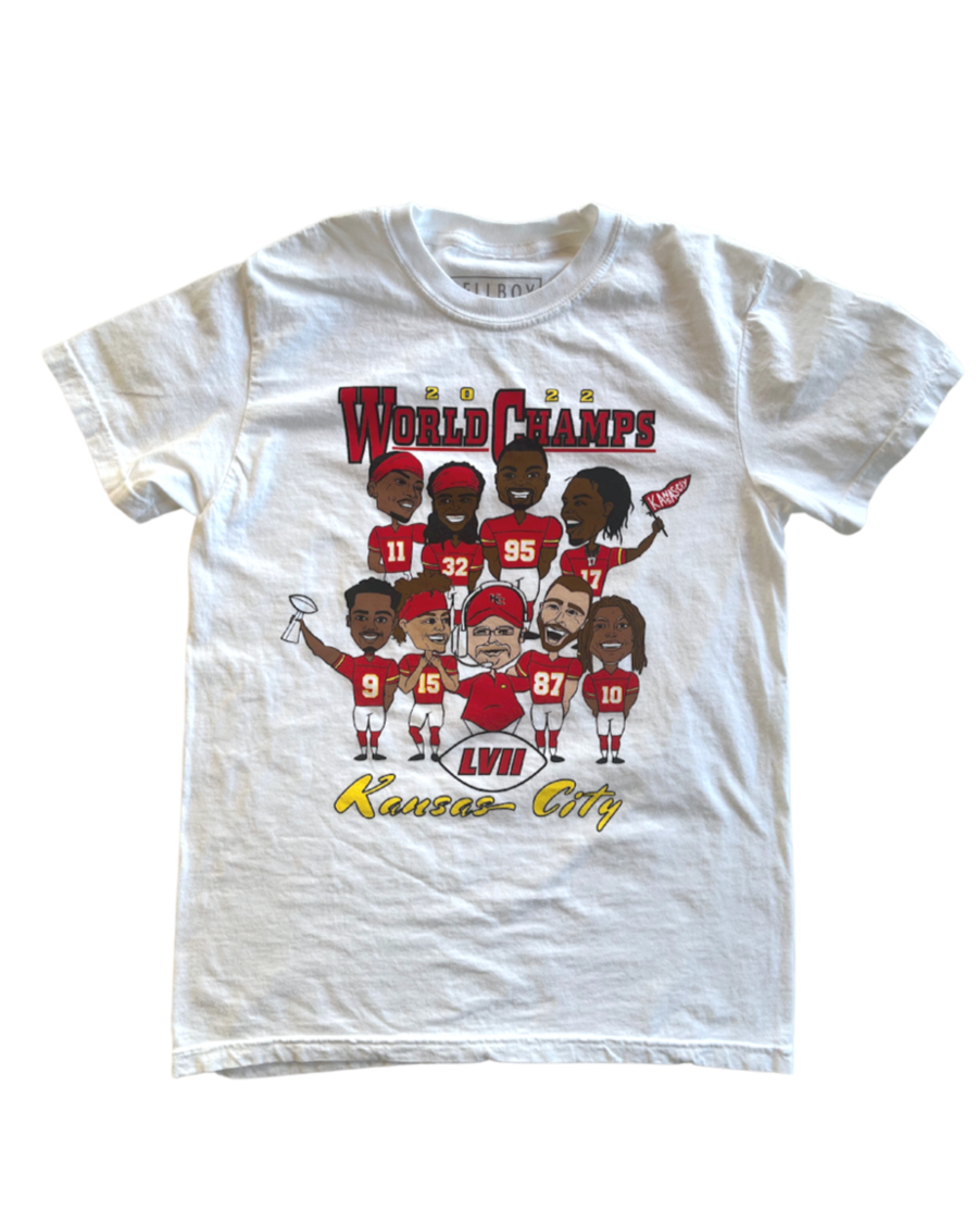 BELLBOY | WORLD CHAMPS CARICATURE T-SHIRT - Westside Storey