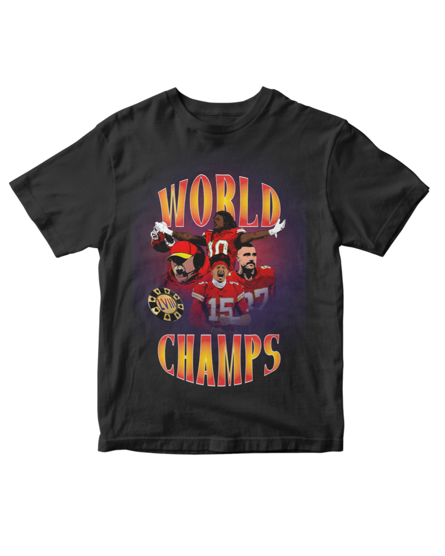 BELLBOY | VEGAS WORLD CHAMPS T-SHIRT - BLACK - Westside Storey
