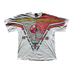 WESTSIDE STOREY VINTAGE | VINTAGE 1996 NFL ON FOX TELEVISION ALLOVER PRINT CHIEFS T-SHIRT - Westside Storey