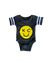 BELLBOY | KIDS KC SMILEY ONESIE - DARK GREY - Westside Storey