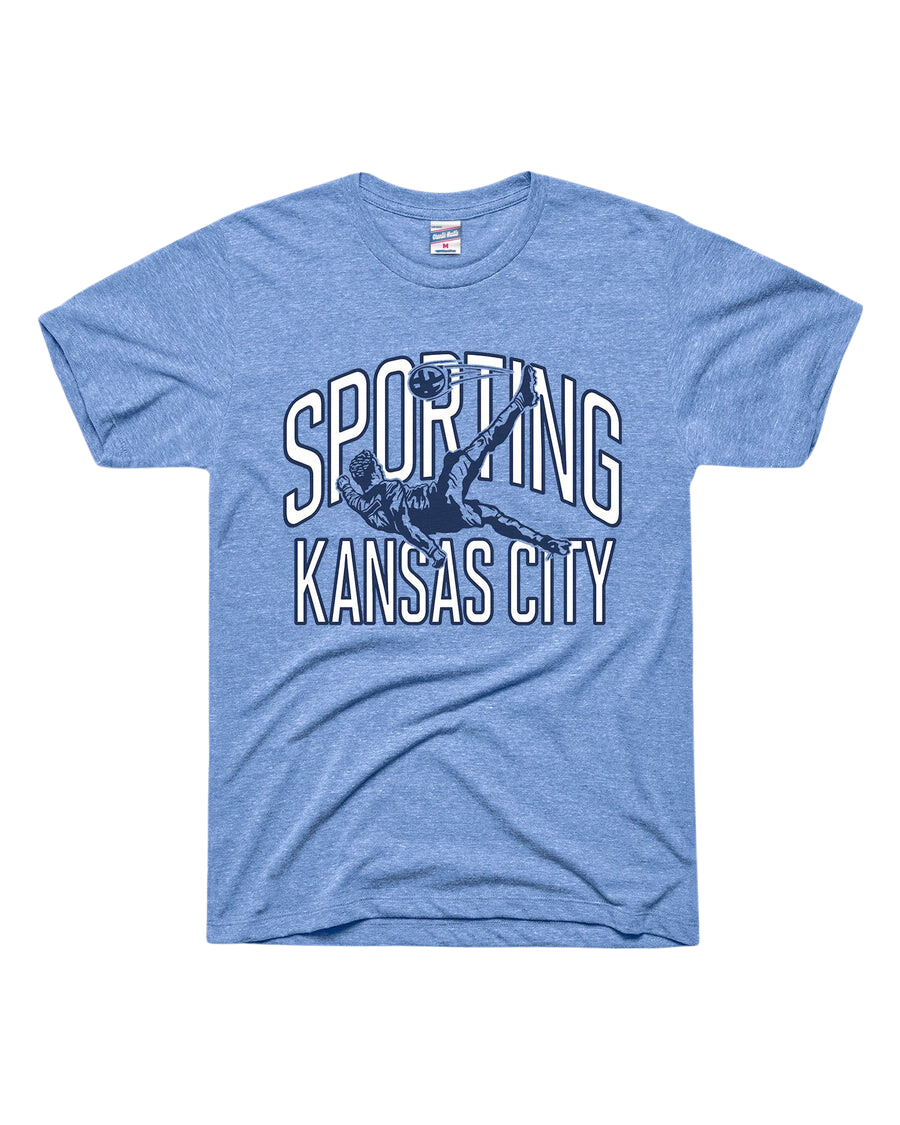 CHARLIE HUSTLE | SPORTING KICKER KANSAS CITY - VINTAGE BLUE - Westside Storey