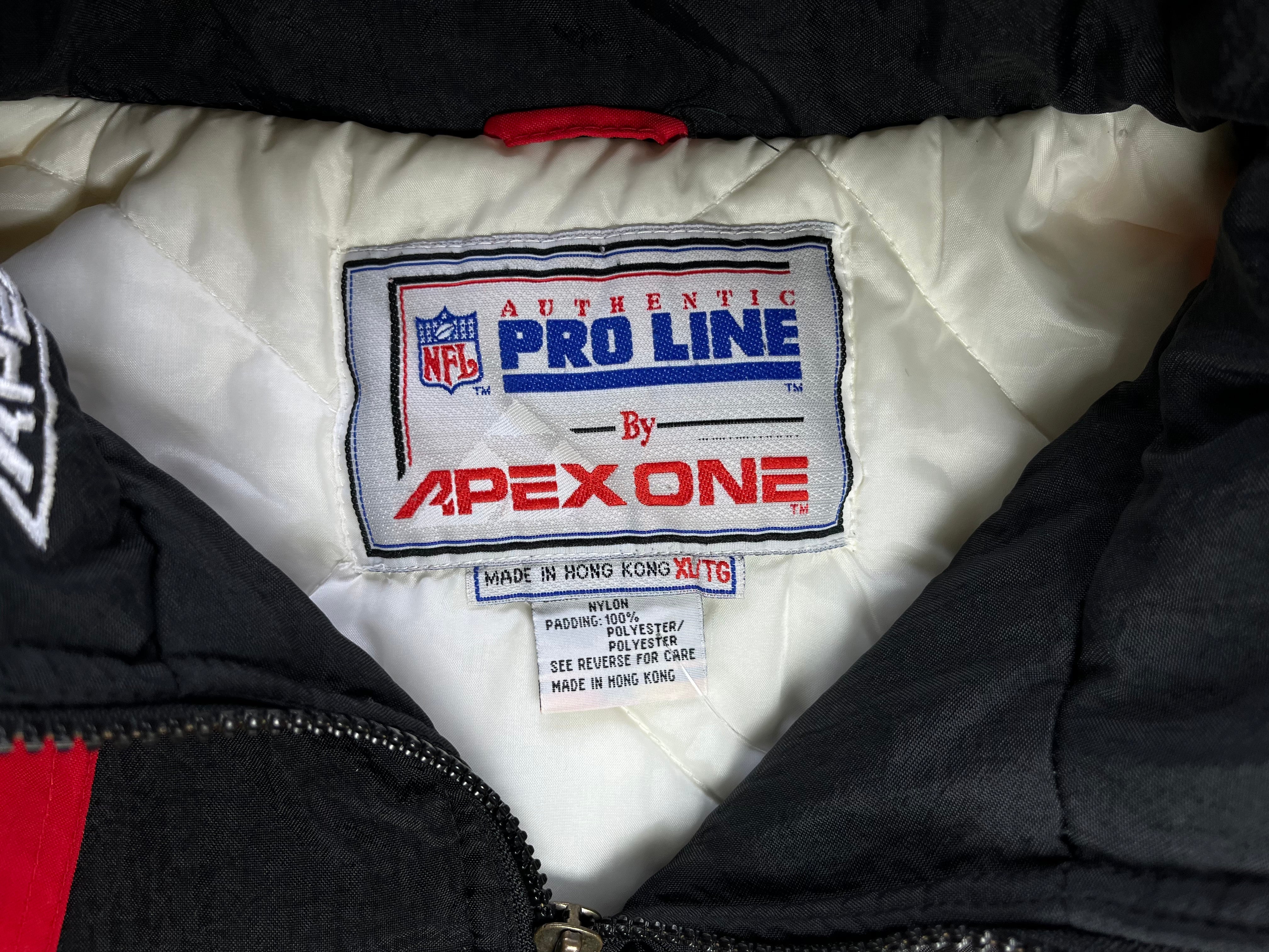 希少 チーフス CHIEFS ブルゾン 中綿ジャケット NFL KC プロライン 90's PRO PLAYER “NFL Kansas City Chiefs” 中綿入り ナイロン