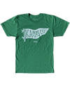 BELLBOY | KC PENNANT T-SHIRT - KELLY GREEN/WHITE