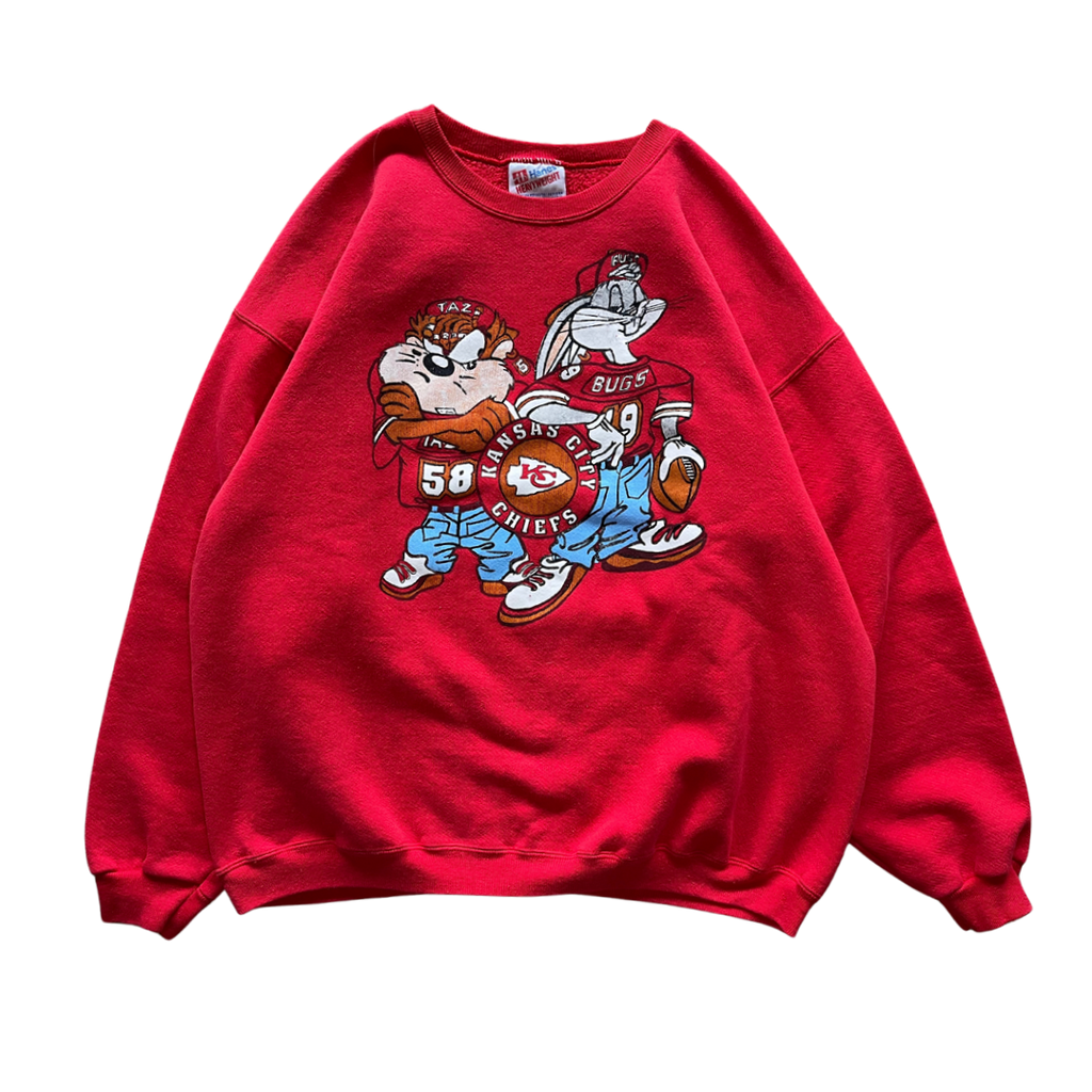 WESTSIDE STOREY VINTAGE | VINTAGE 90S BUGS & TAZ KC CHIEFS