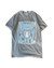 1KC | TACHA TEE - GREY / BLUE - Westside Storey