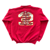 WESTSIDE STOREY VINTAGE | VINTAGE 90S MARCUS ALLEN KC CHIEFS SWEATSHIRT FRONT & BACK- RED