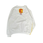 WESTSIDE STOREY VINTAGE | VINTAGE 90S AOP MAGIC KC CHIEFS SWEATSHIRT- WHITE - Westside Storey