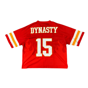 MADE MOBB | KINGDOM 15 CROP JERSEY - RED - Westside Storey